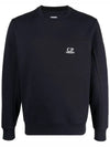 Diagonal Raised Sweatshirt Navy - CP COMPANY - BALAAN 2