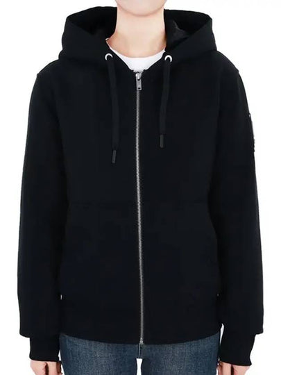 Classic Bunny 2 Zip Up Hoodie Black Lining Black - MOOSE KNUCKLES - BALAAN 2