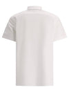 Men's Logo Cotton Short Sleeve Shirt White - BURBERRY - BALAAN 3