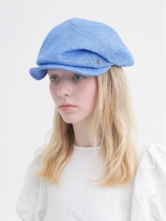 Iconic Summer Casquette Blue - BROWN HAT - BALAAN 2