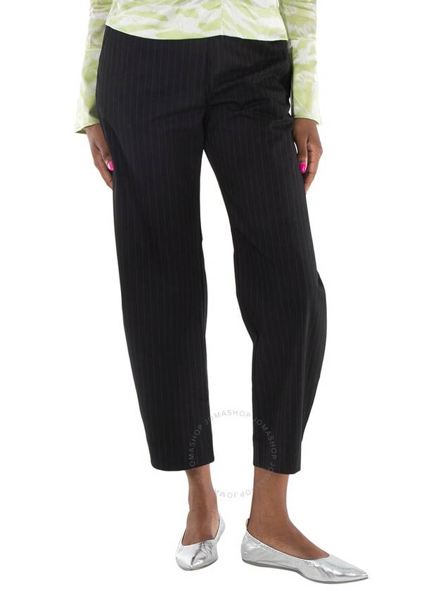 23 ss pinstripe carrot pants F7542 099 B0230277059 - GANNI - BALAAN 3