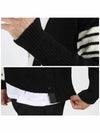 4S Wool Cardigan Black - THOM BROWNE - BALAAN 7