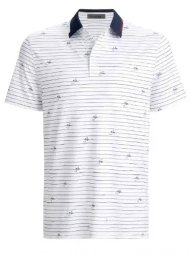 GFORE GFR SCRIPT STRIPE TECH JERSEY POLO GMP000052 SNO Men s - G/FORE - BALAAN 1