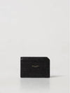 Paris Open Card Wallet Black - SAINT LAURENT - BALAAN 1