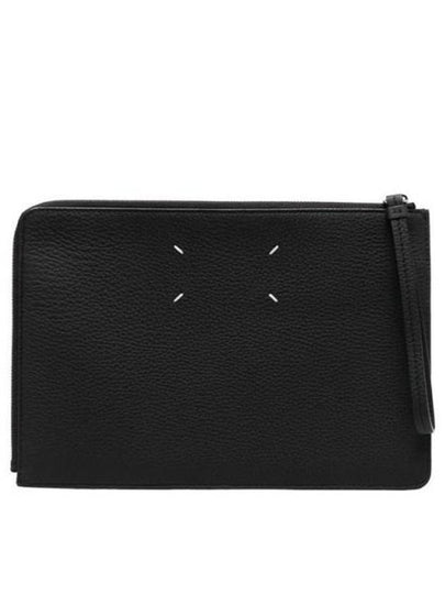 4 Stitch Clutch Bag Black - MAISON MARGIELA - BALAAN 2