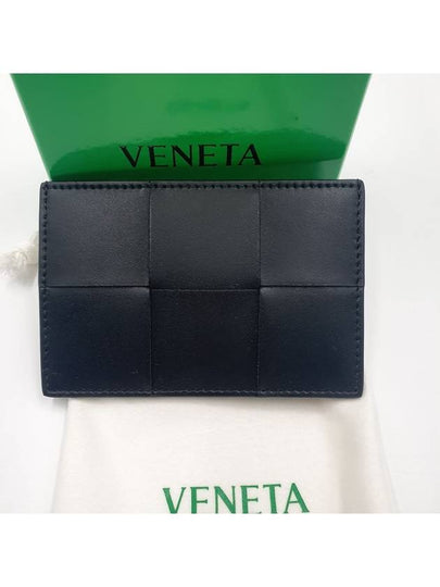 Intrecciato Cassette Card Wallet Black - BOTTEGA VENETA - BALAAN 2