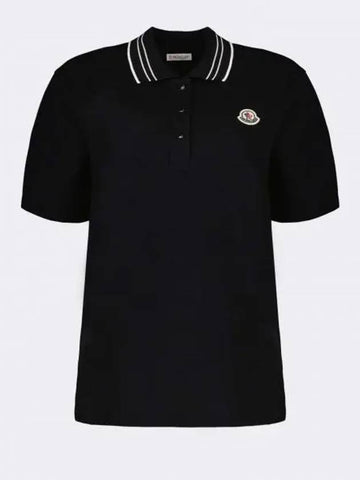 IDomestic shippingI 24 8A00003 84720 999 Logo patch short sleeve collar kr 218521 - MONCLER - BALAAN 1