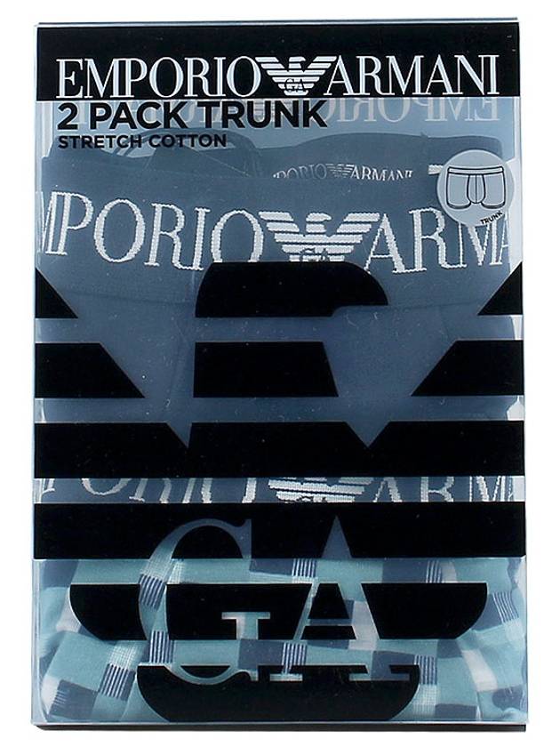 Boxer 2 Pack Trunk 111210 3F504 58736 - EMPORIO ARMANI - BALAAN 10