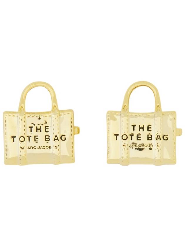 ORECCHINI A PERNO "THE TOTE BAG STUD" - MARC JACOBS - BALAAN 1