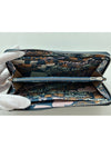 Unisex silk long wallet navy H084700ckaa - HERMES - BALAAN 4