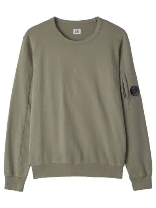 Lens Waffen Light Fleece Sweatshirt Beige T shirt - CP COMPANY - BALAAN 1