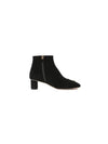 C'est Heeled Ankle Middle Boots Black - DIOR - BALAAN 4