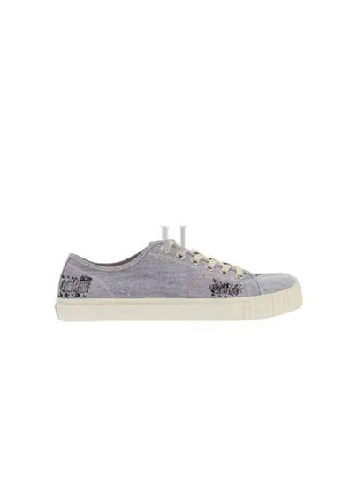 Tabi Cotton Low Top Sneakers Light Blue - MAISON MARGIELA - BALAAN 2