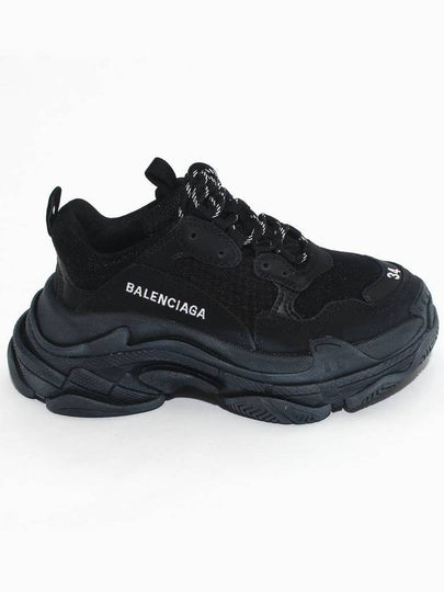 Triple S Low Top Sneakers Black - BALENCIAGA - BALAAN 2