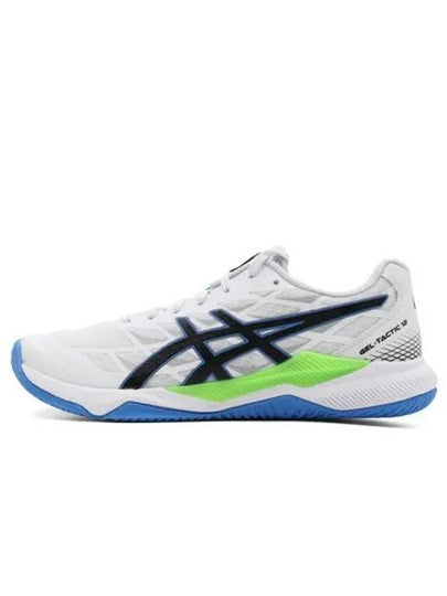 Gel Tactic 12 Low Top Sneakers Lime Burst White - ASICS - BALAAN 2