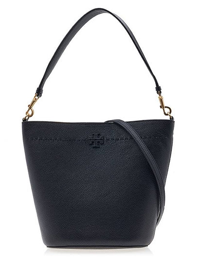 McGraw Logo Bucket Bag Black - TORY BURCH - BALAAN 2