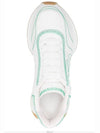 Sprint Runner Low Top Sneakers White Green - ALEXANDER MCQUEEN - BALAAN 4