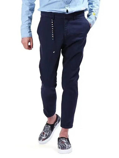 Chino Straight Pants Navy - THE EDITOR - BALAAN 1