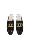 Metal Chain Leather Mule Black - TOD'S - BALAAN 5