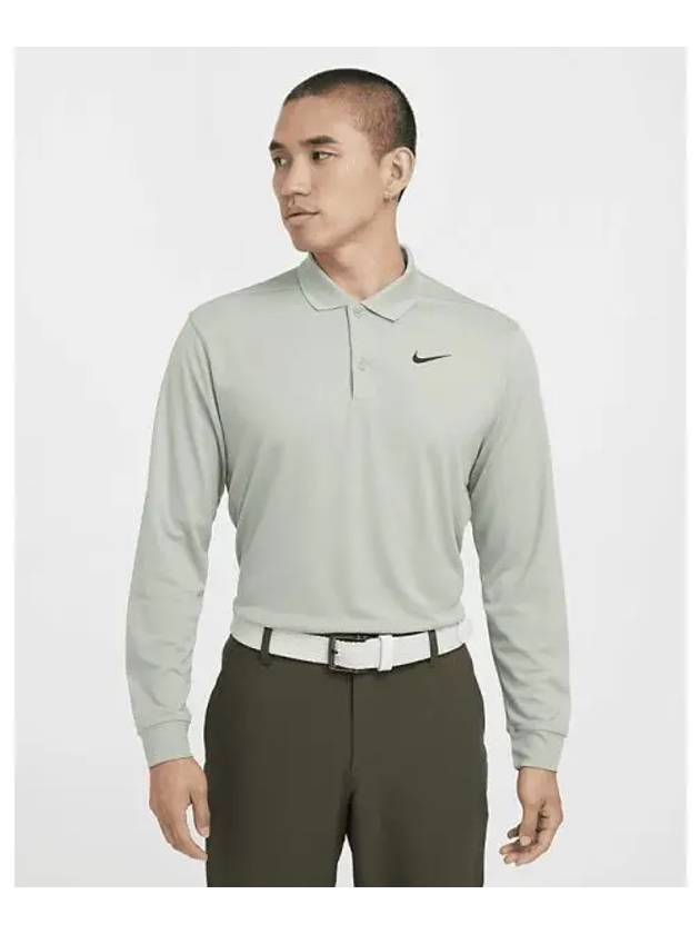 Dry Fit Victory Men s Long Sleeve Golf Polo Jade Horizon Black DN2345 370 710147 - NIKE - BALAAN 1