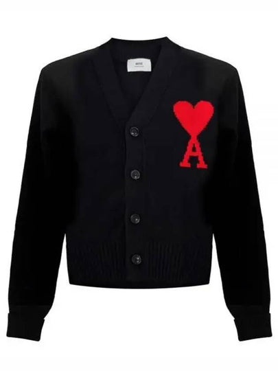 De Coeur Cardigan Black - AMI - BALAAN 2