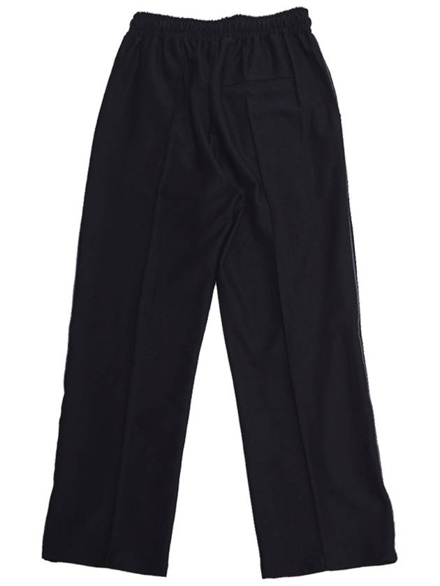 Women's Piping Pintuck Track Pants Black - MOTH - BALAAN 4