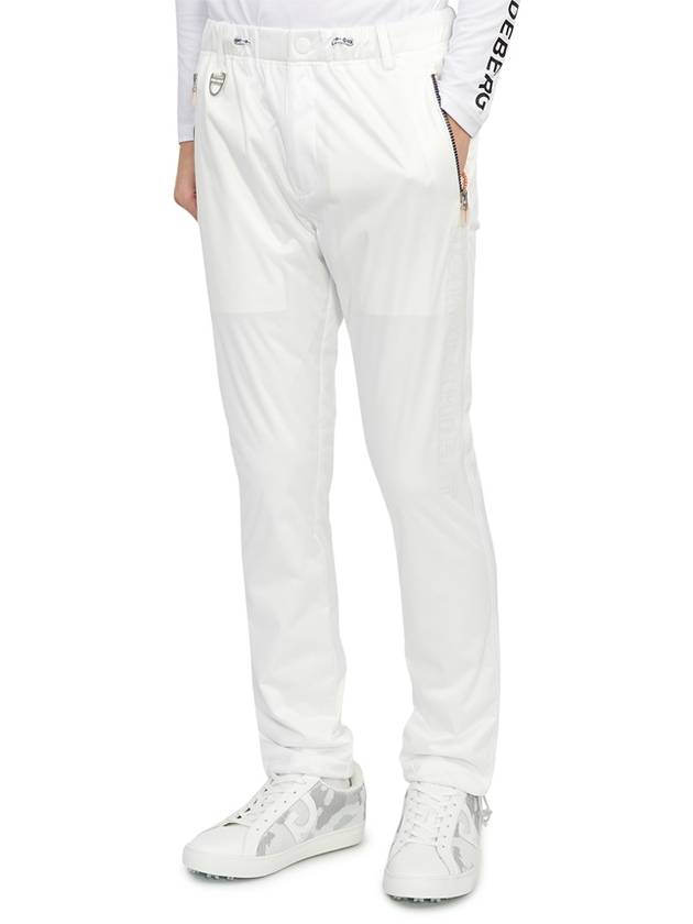 Men's Logo Pants White - HORN GARMENT - BALAAN 6