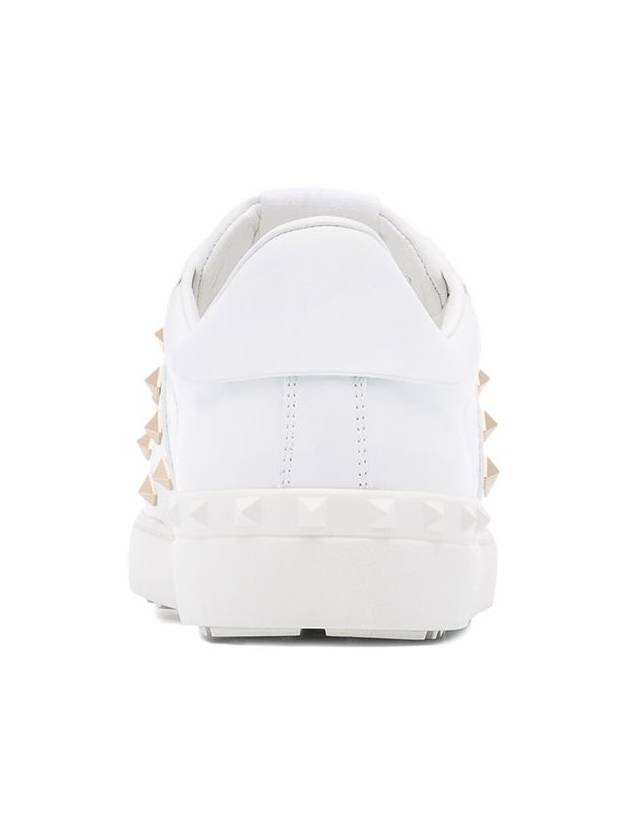 Men's Rockstud Untitled Low Top Sneakers White - VALENTINO - BALAAN 6