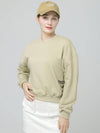 Doyou Know MC Women s Pigment Washing Loose Fit Vintage Beige Sweatshirt DO6242MT32 1 - DOYOUKNOWMC GOLF WEAR - BALAAN 2