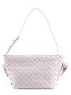 Intrecciato Tie Mini Shoulder Bag Pink - BOTTEGA VENETA - BALAAN 2