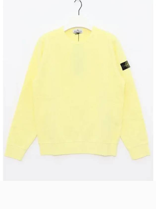 Kids Wappen Patch Basic Sweatshirt Orange - STONE ISLAND - BALAAN 2