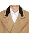 Men's Wool Double Coat Beige - MAISON MARGIELA - BALAAN 8