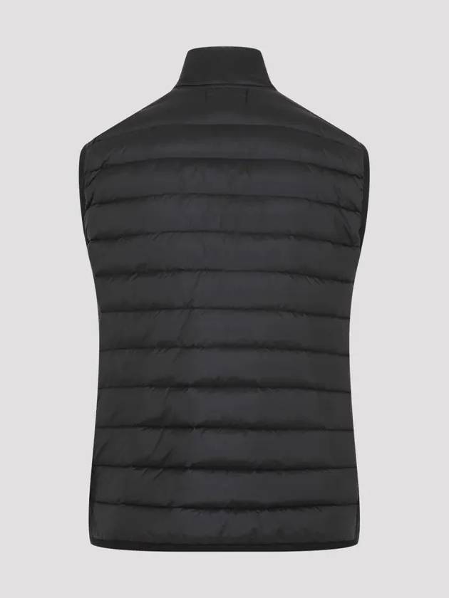 Loom Woven Chambers Recycled Nylon Down TC Vest Black - STONE ISLAND - BALAAN 3