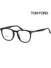 Glasses Frame TF5506F 001 Men Women Asian Fit Horned Frame - TOM FORD - BALAAN 1