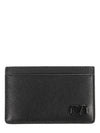 V Signature Logo Card Wallet Black - VALENTINO - BALAAN 2