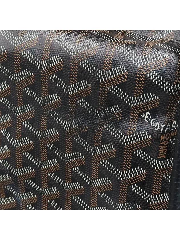 Black color logo PVC Hardy PM shoulder bag auxiliary pouch - GOYARD - BALAAN 4