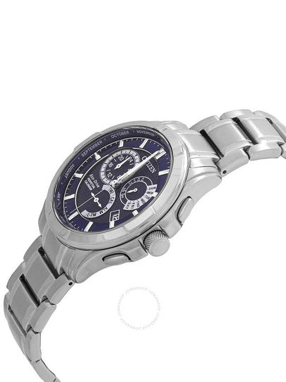 Citizen Eco-Drive Perpetual GMT Blue Dial Men's Watch BL8160-58L - CITIZEN - BALAAN 2