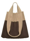 Two Way Shopper Bag Cafe Mocha - PLEATSMAMA - BALAAN 5