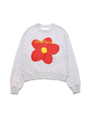 Doodle Camellia Sweat Shirts MELANGE GRAY - LE SOLEIL MATINEE - BALAAN 2