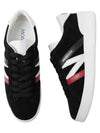 Monaco M Trainer Low Top Sneakers Black - MONCLER - BALAAN 2