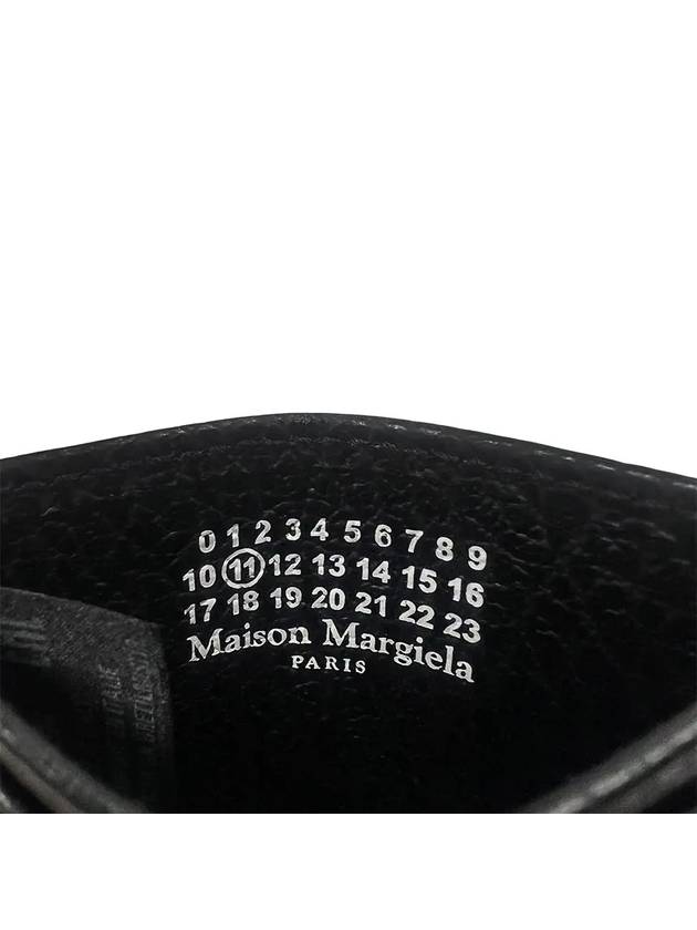 Four Stitch Card Wallet Black - MAISON MARGIELA - BALAAN 6