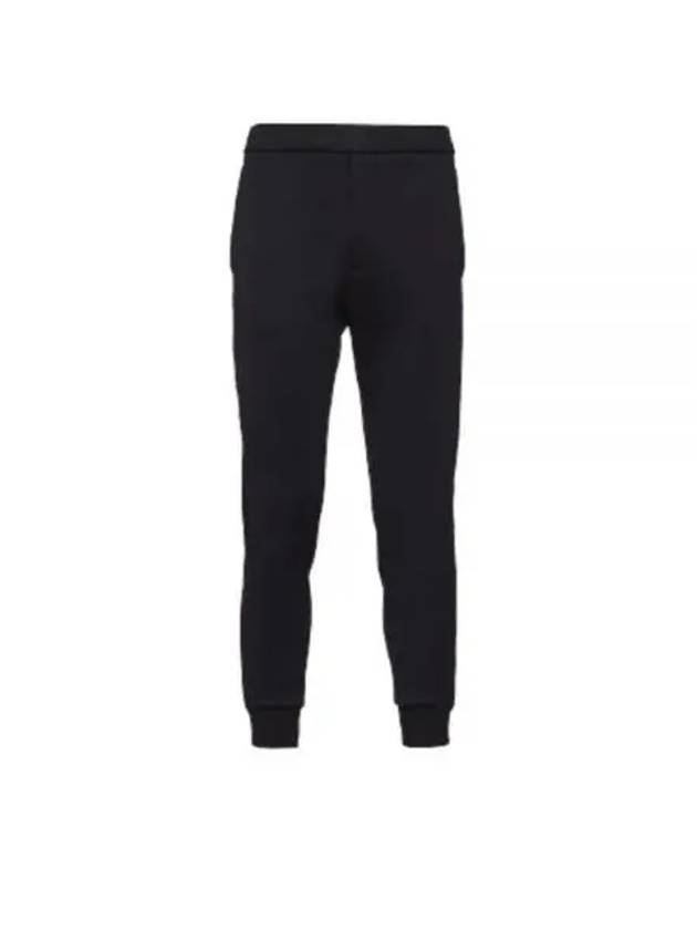 Triangle Logo Skinny Fit Track Pants Black - PRADA - BALAAN 2