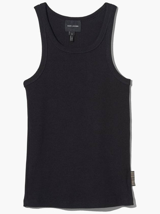 Icon Jersey Icon Rib Tank_Black (2P3RTP016C13-001) - MARC JACOBS - BALAAN 1