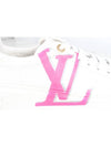 LV initial time out sneakers pink 35 5 225 - LOUIS VUITTON - BALAAN 6