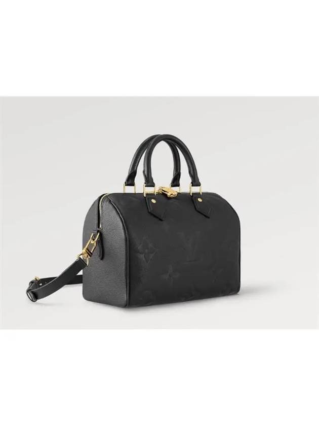 Speedy Bandouliere 25 Monogram Tote Bag Black - LOUIS VUITTON - BALAAN 3