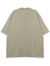 Small Heart Logo Boxy Fit Short Sleeve T-Shirt Heather Sage - AMI - BALAAN 3