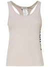 FORTUNA logo sleeveless top light beige 2429946011 011 - MAX MARA - BALAAN 1