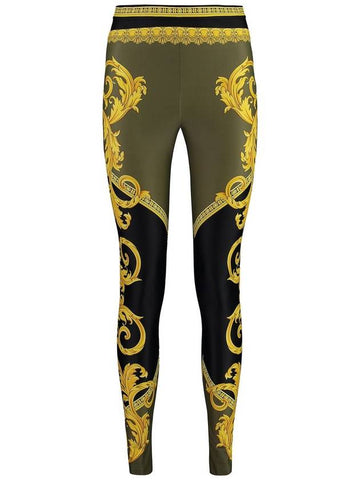 Versace Printed Leggings - VERSACE - BALAAN 1