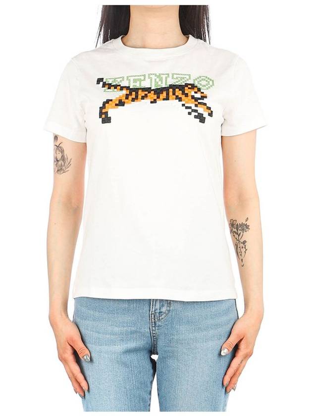 2TS012 4SG 02 Women s Short Sleeve T Shirt - KENZO - BALAAN 1