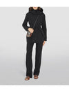 Technical Cotton Hooded Trench Coat Black - BURBERRY - BALAAN 4